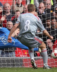 Gerrard's penalty kick